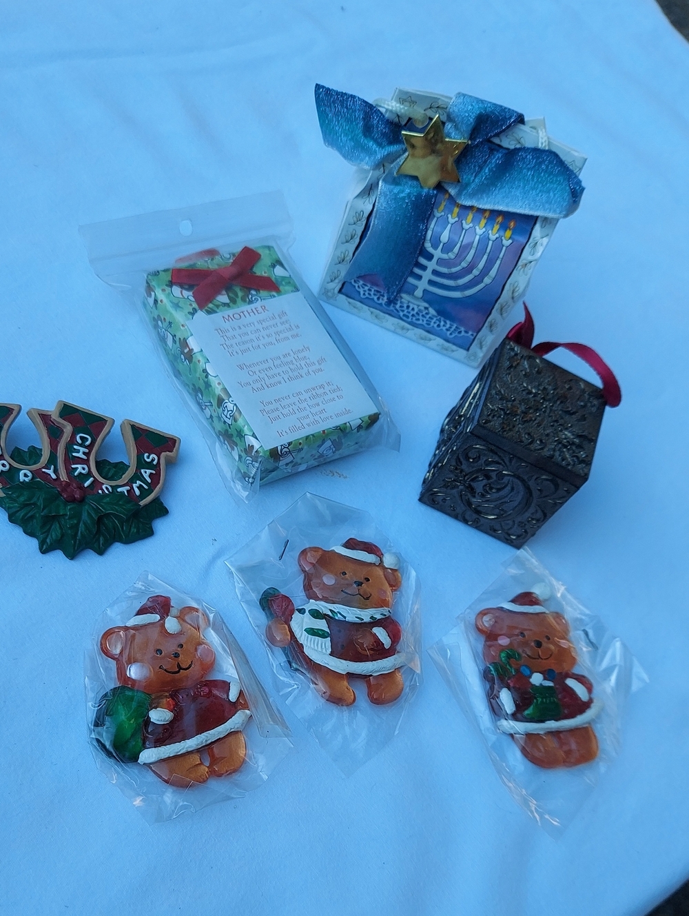 Teddy Bear Magnets.Set - Gift Box-+